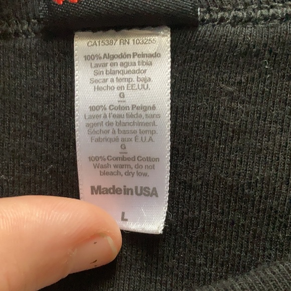 American Apparel Wish you Were Queer Pink Floyd Retro Graphic Tee Black Large - Picture 6 of 8